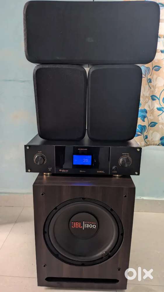 New 5.1 Digital Home theatre with Dolby digital, DTS, prologic