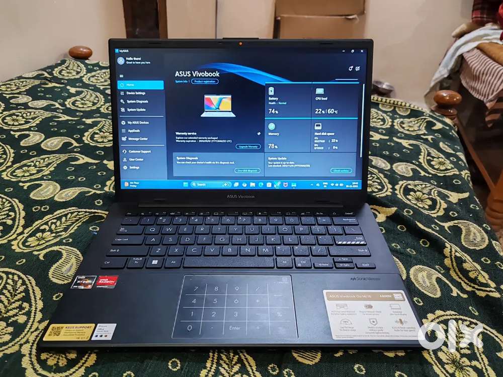 (In Warranty) Asus Vivobook 14 8GB/512GB Gaming Laptop for sale