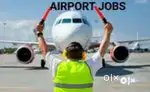 Male/female candidate hiring Airport ground staff job all over India