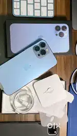 iPhone 13pro Max 256GB Sierra Blue Boxkit Available