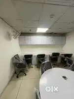 Fully furnished office with many amenities