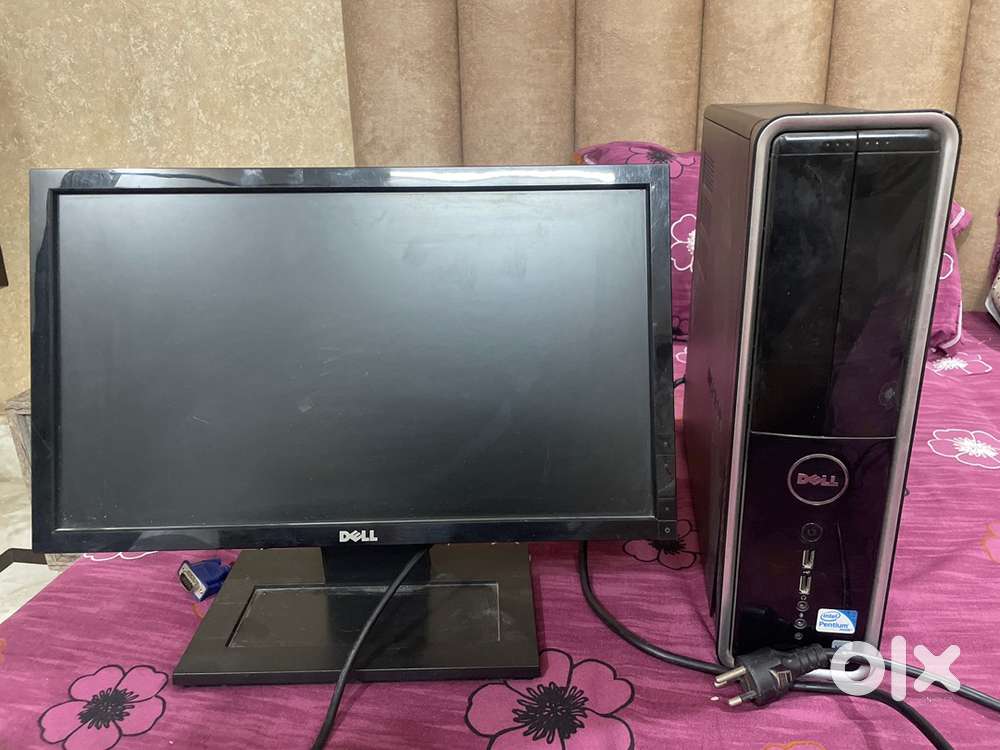 Dell Inspiron 560s Desktop + Dell 19” Monitor (Working Condition)
