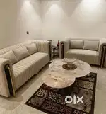 Full strips model 5 seater sofa set with unique design