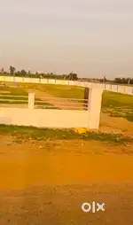 355 ankanams plot with wall & gate, 40ft road near Kothakaluva Center