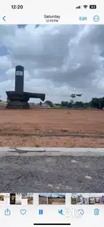 Commercial West Facing plot Back side of Godess Maisigandi, KADTHAL
