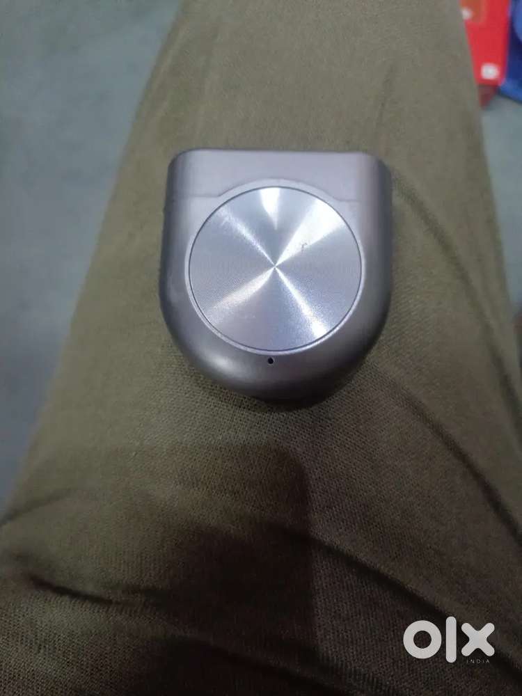 Earbuds and silver colour