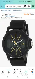 New seal pack Fastrack watch