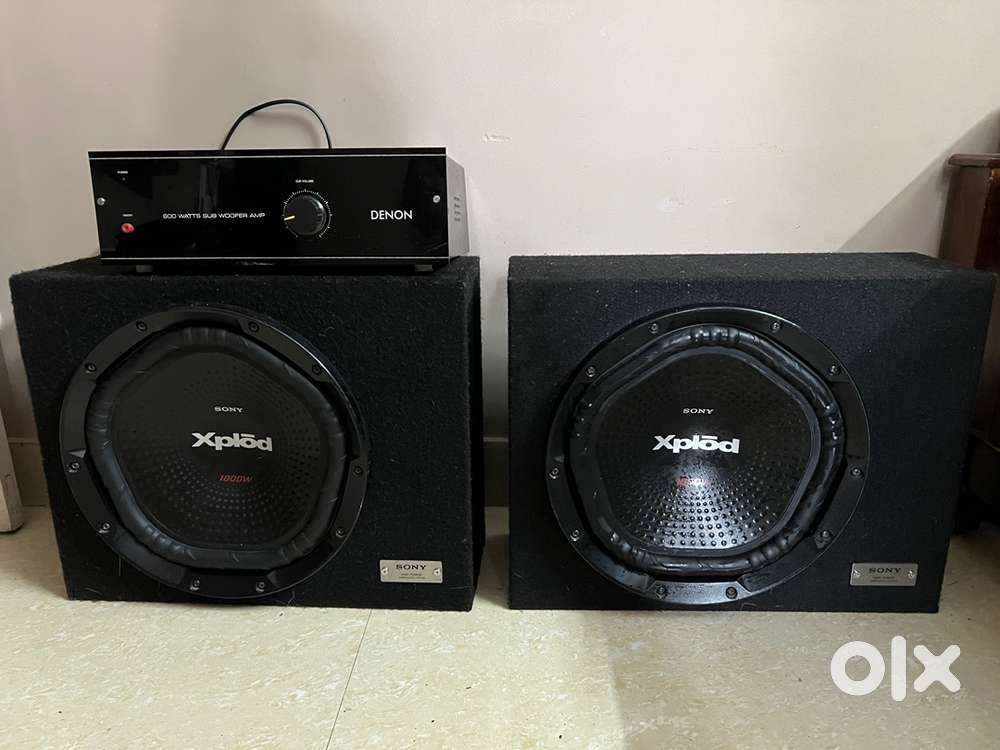 600 watt subwoofer system