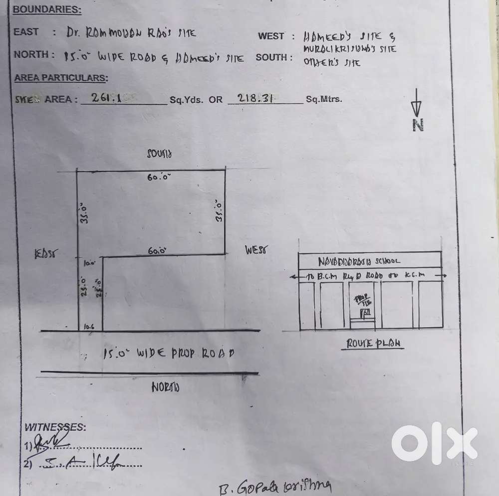 Clear title property.registered, with House no