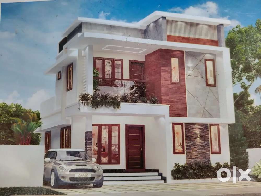 KOONAMMAV,  KOCHAL,    50 LAKHS,  PLOTT AREA3 CENT,  3  BHK  ATTACHED,