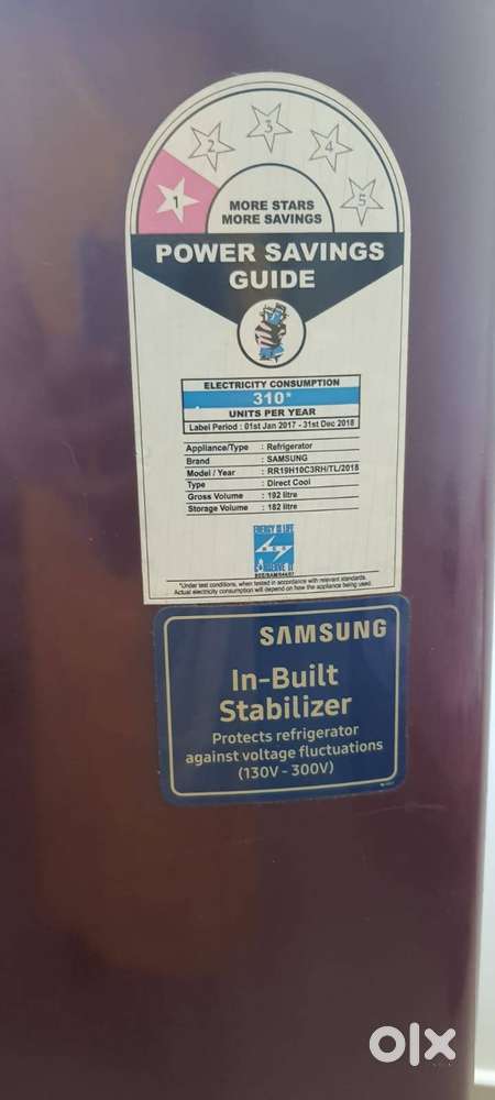 Samsung refrigerator 192 L single door