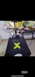 screen printing machine 1 color 1 station machine