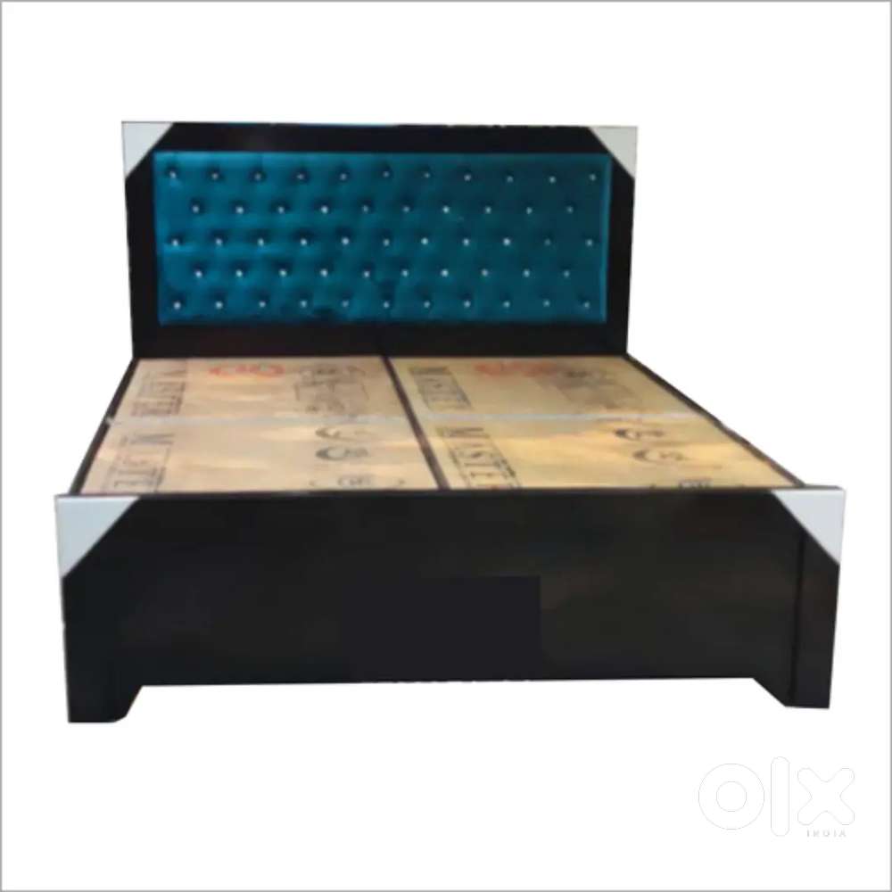 Dhamaka offer buy new double bed 3990, with box -6990/- EMI Available