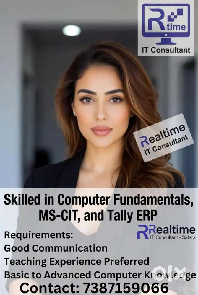 Hiring computer teacher-Female only
