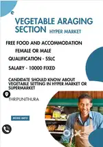 VEGETABLE  ARAGING SECTION
