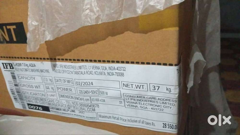 IFB  TL- R2BR 7.0KG AQUA (MODEL)