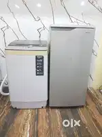 Samsung refrigerator & marq fully automatic washing machine available*
