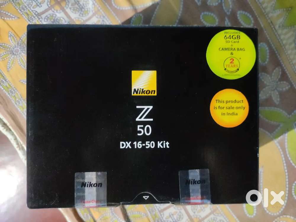 Nikon Z50 With 18-25 Lens (No Charger)