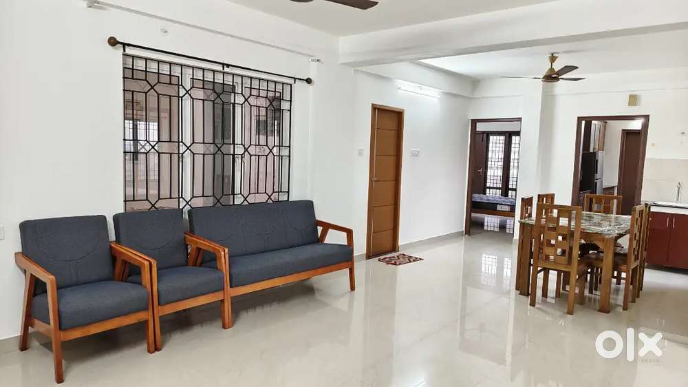 3bhk furnished flat near technopark