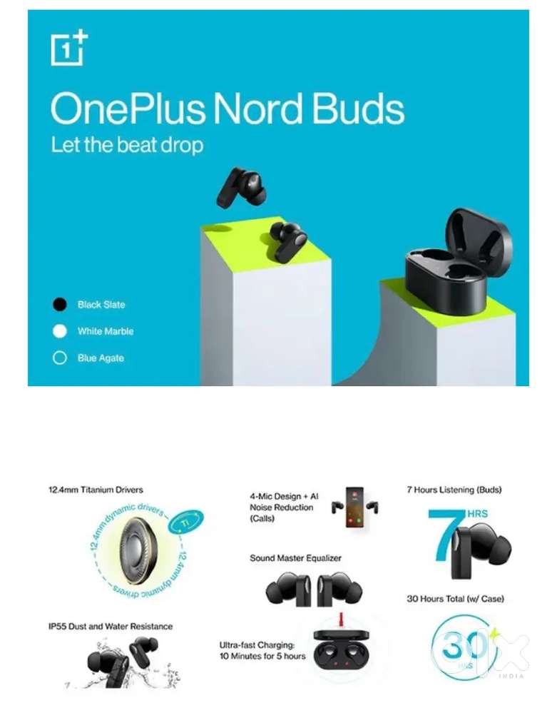 Buds case within earbuds