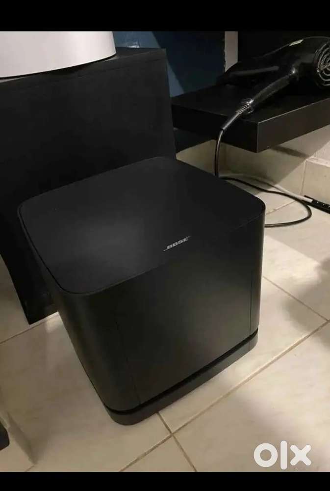 Bose Bass Module 500 Black Wireless Compact Subwoofer