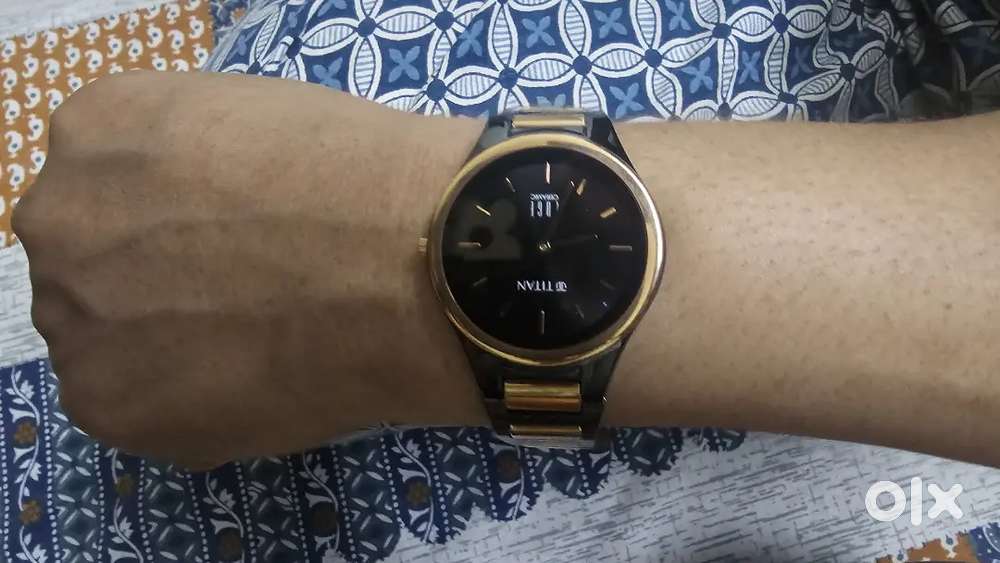 Titan premium Ceramic EDGE ladies watch