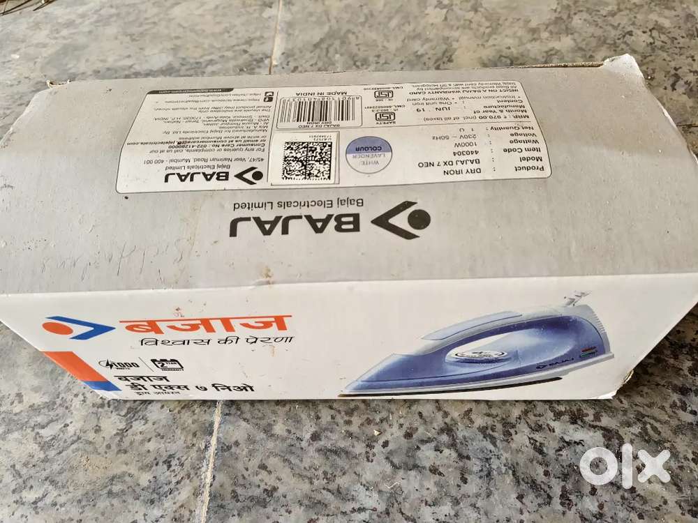 Bajaj Aluminum DX 7 Neo Dry Iron
