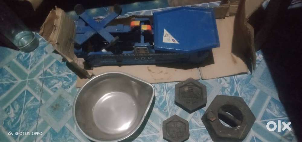 Weighting with stone