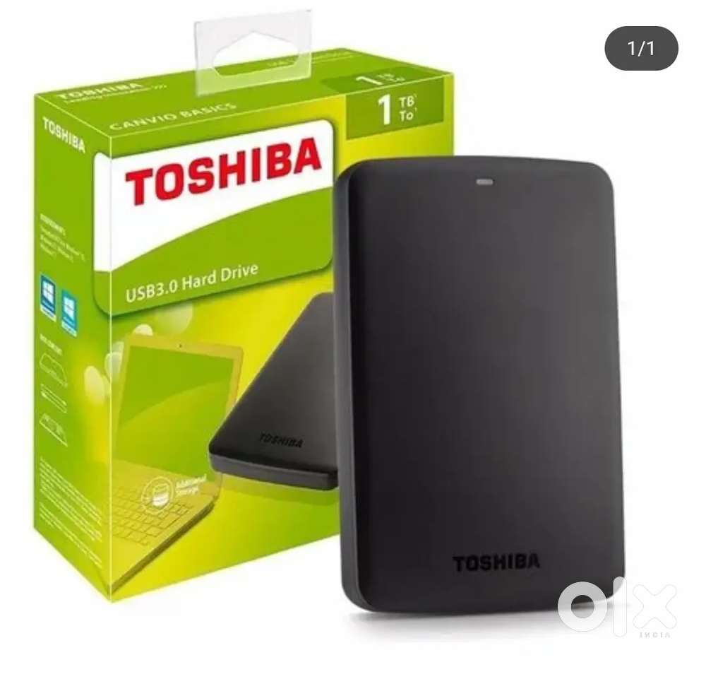 1 TB Toshiba Portable HDD 1TB USB 3.0 2.5 pocket Size
