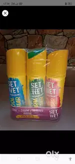 SET WET DEODORANT PACK OF 3