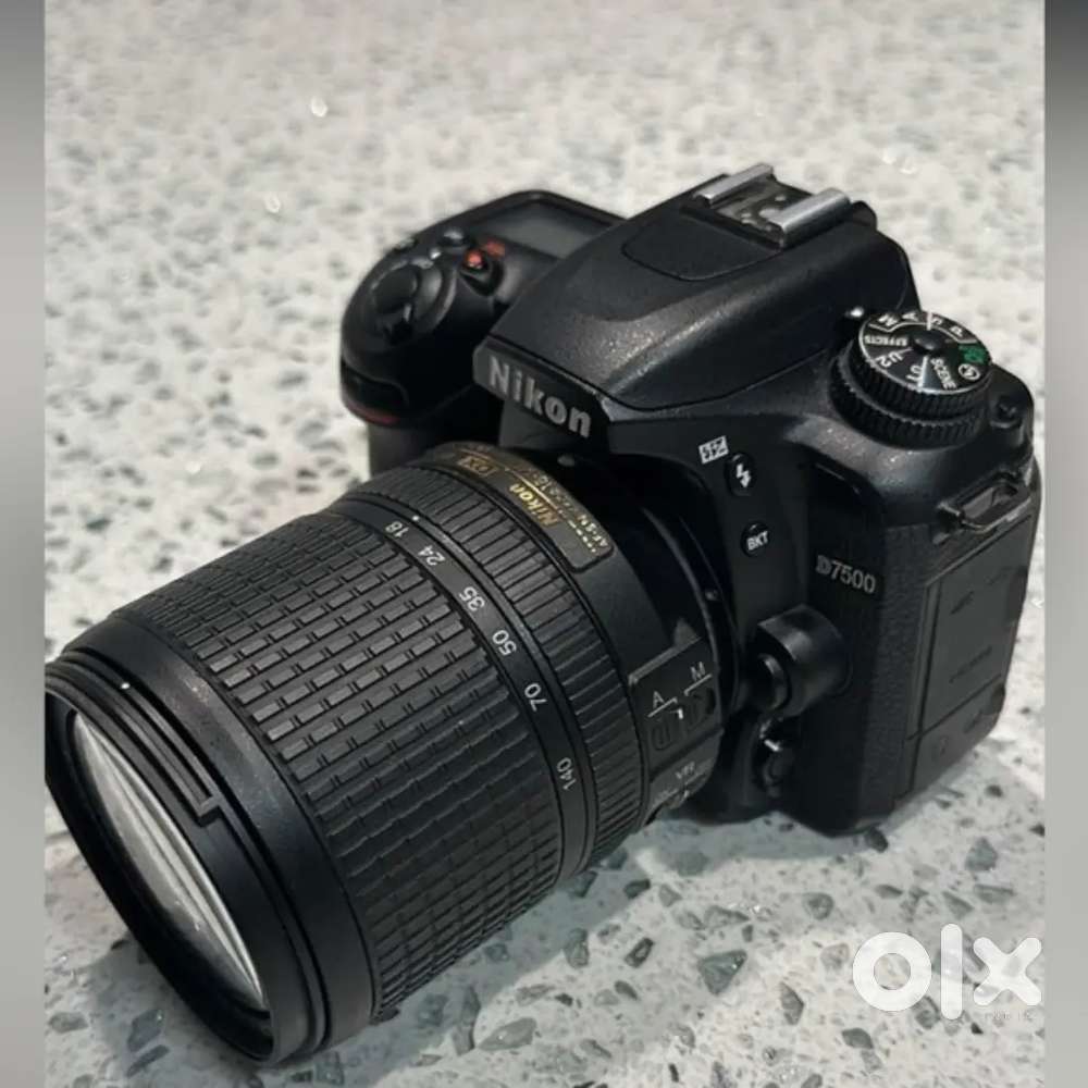 nikond7500,lance18-105mm,soft box, umbrela set,personal used brand new