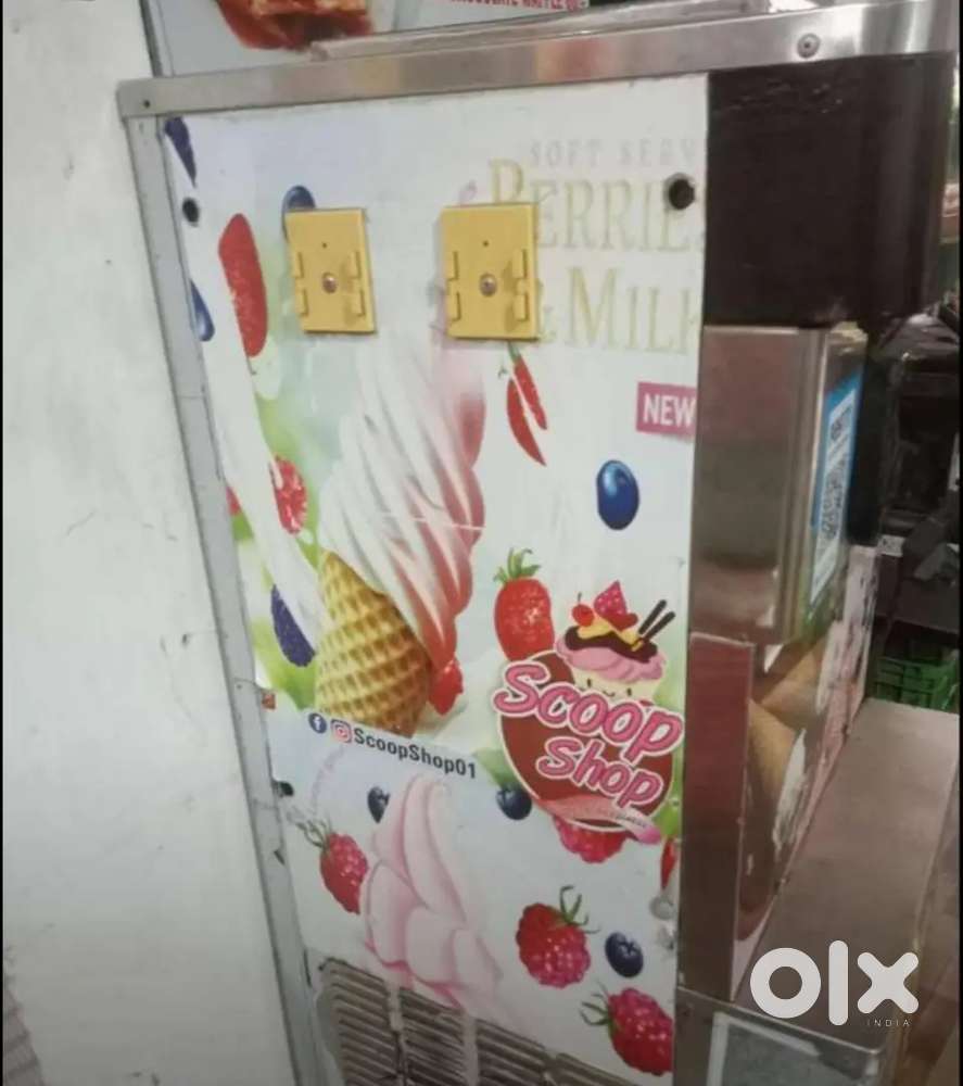 Softy ice cream machine