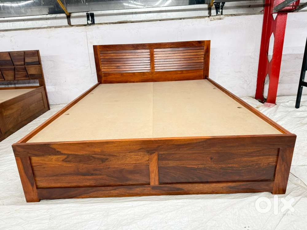 HOME EDZE SHEESHAM FURNITURE : Solimo Queen box storage bed for Sale.