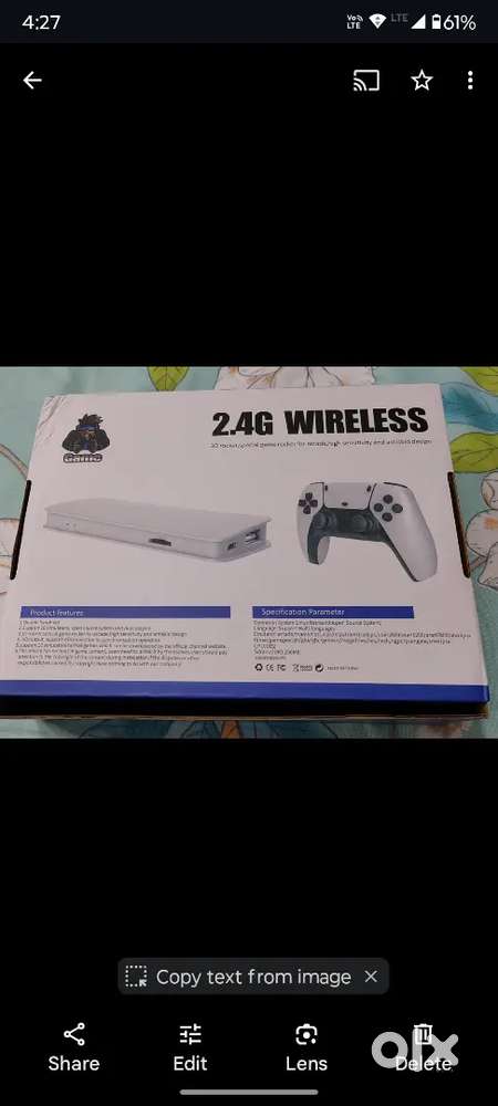 Box Packed Gaming Console with two wireless Remotes