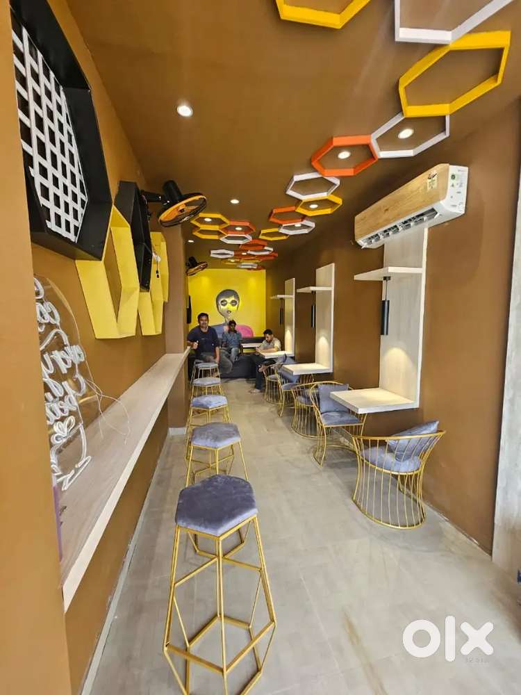 Cafe full furnished on behat adda