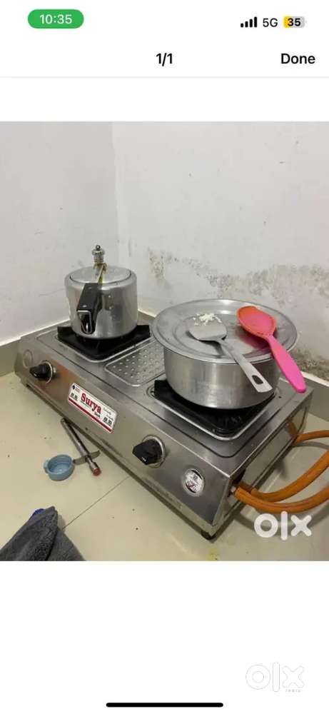 New burner stove  2 months old