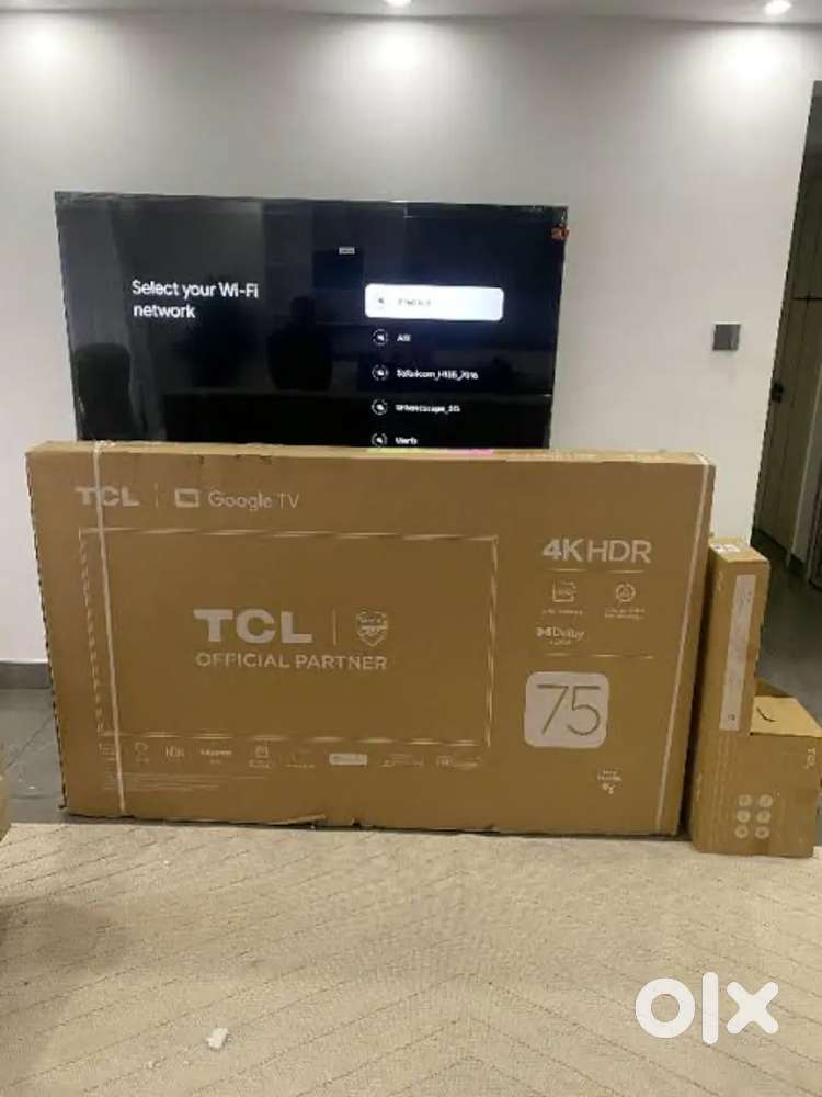 TCL led tv with 4K Ultra HD and voice search
