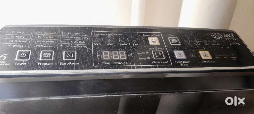 Washing machine fully automatic whirlpool,7kg
