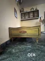 Wooden cot