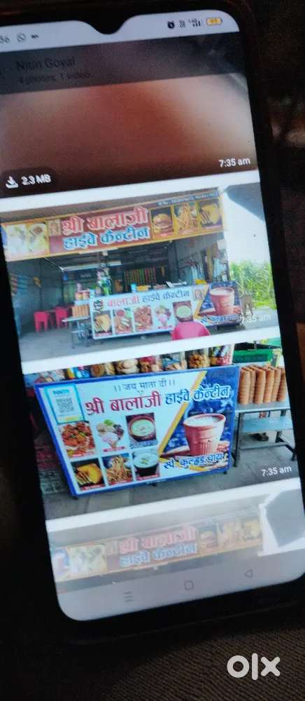 Muzaffarnagar vehelne chowkCanteen for sale pls visit and check