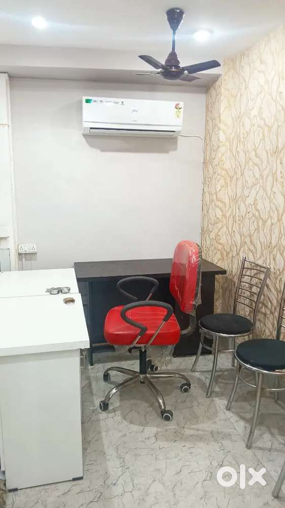 350sqft fully furnished ac office lekhraj metro station Indira nagar