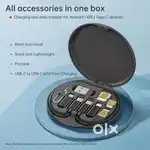 Multifunctional data cable box