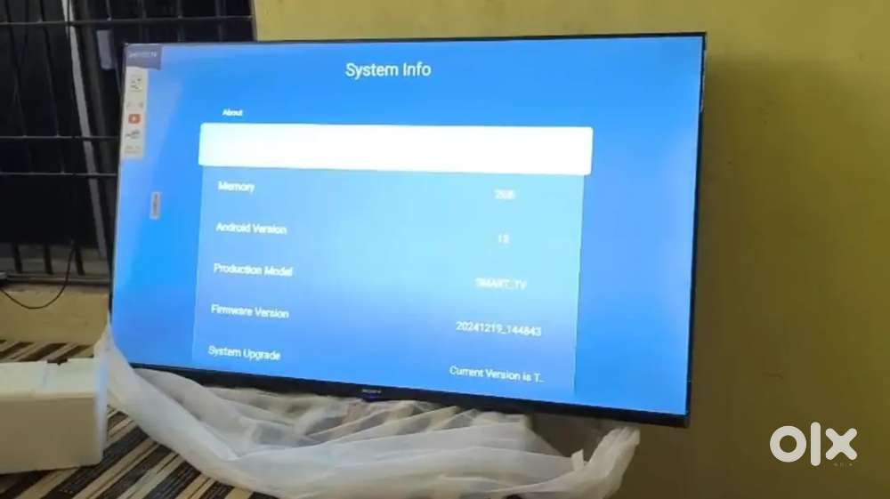 50 inch sony smart Android frameless oled 4k 3yr display waranty 25000