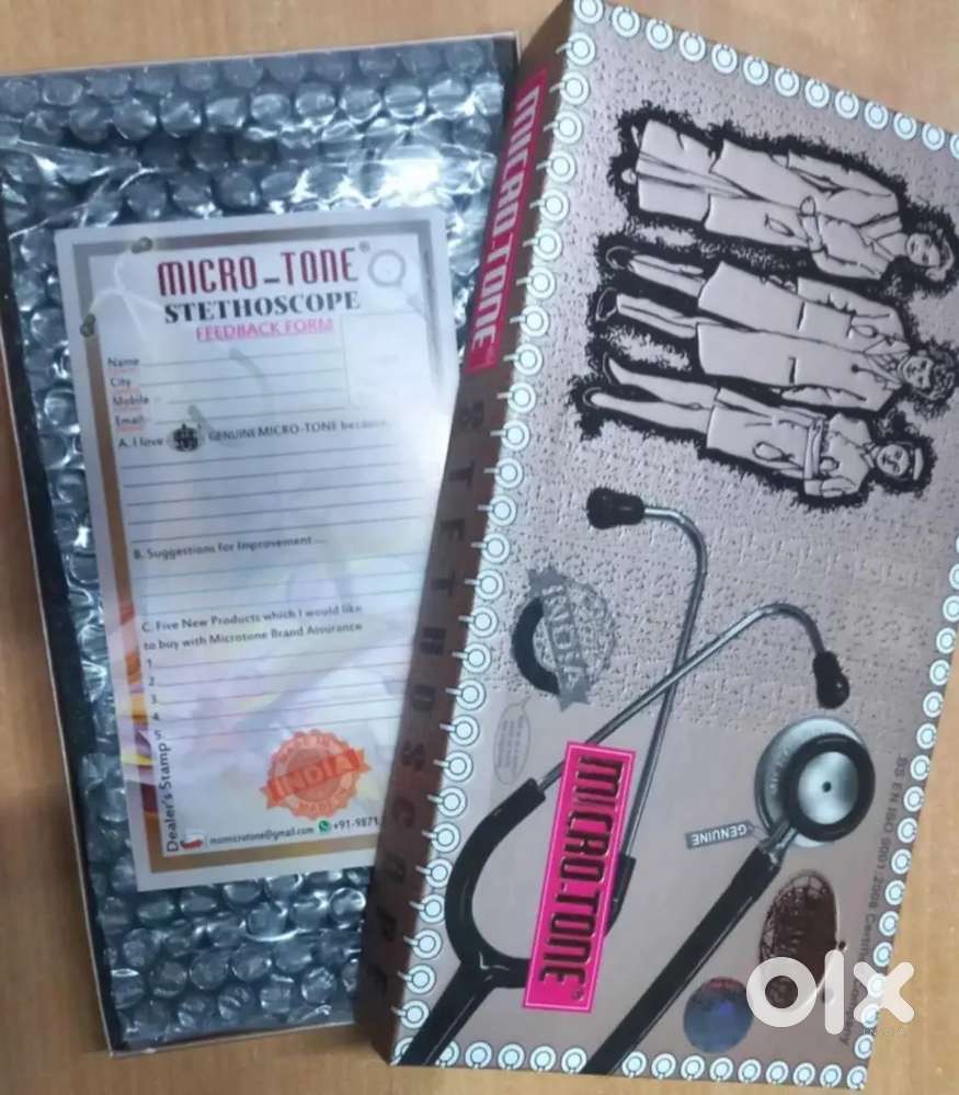 Stethoscope and Blood Pressure
Apparatus