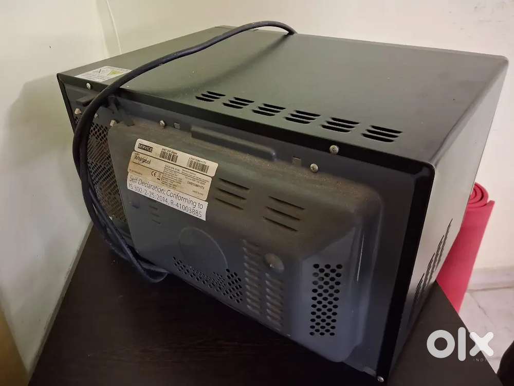 Whirlpool microwave working condition