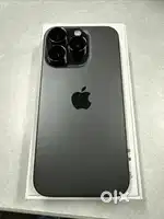 iphone 15 pro 256 GB black colour all original with box cable