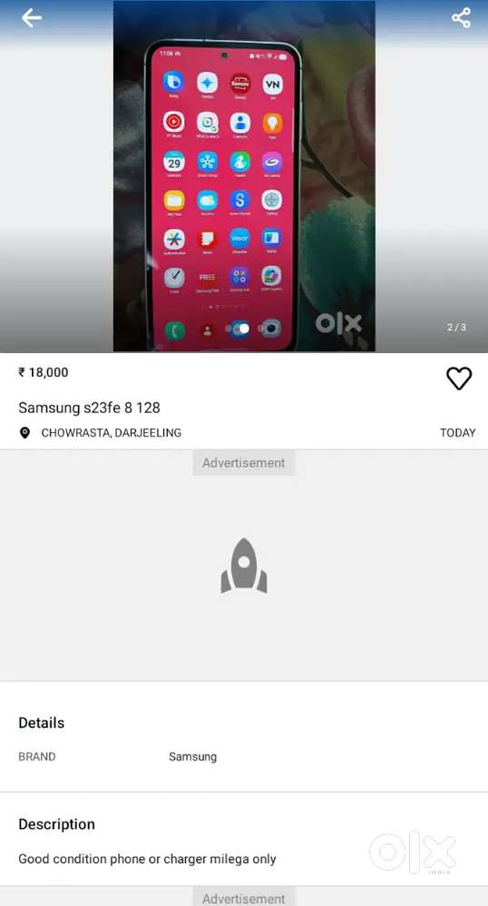 I want to sale Samsung S23 FE (For those who needs original parts )