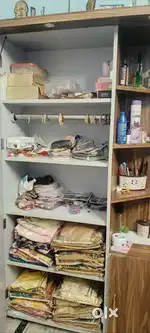 Dressing cum almirah with light