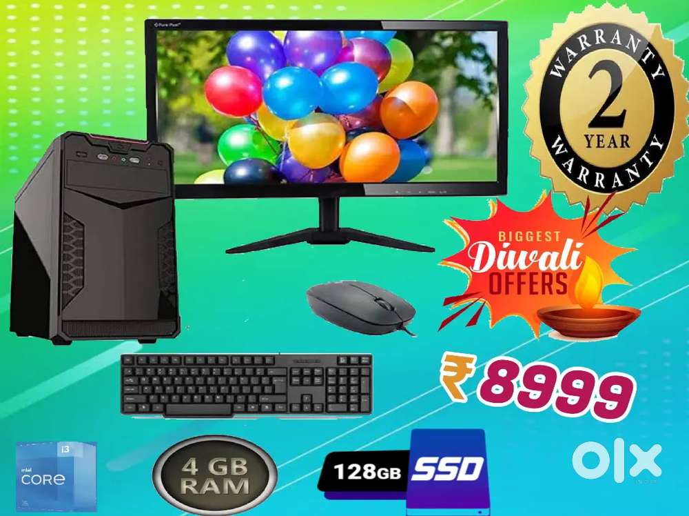 Special offer i3 desktop combo set with warrenty only