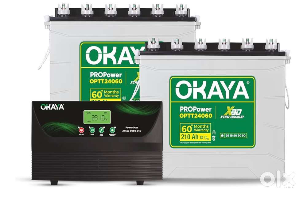 Inveter with battery combo